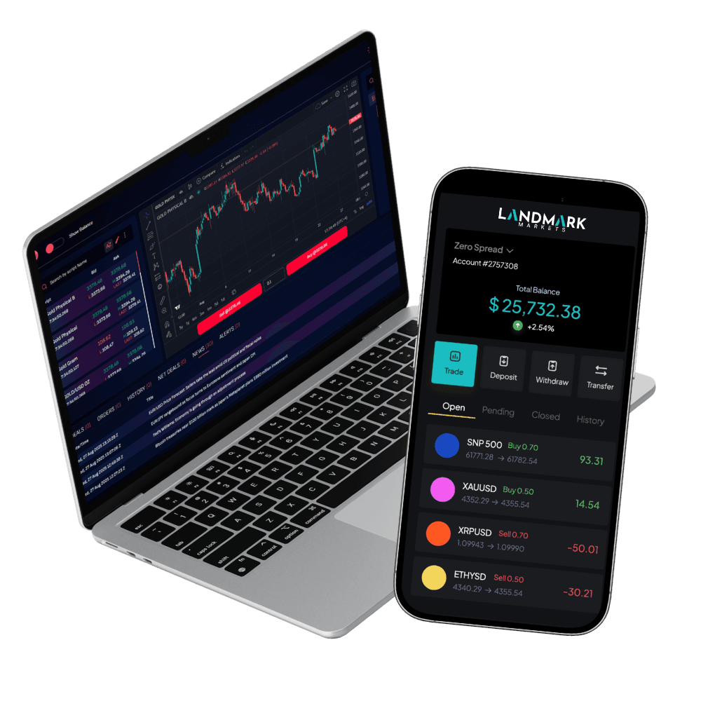 Business professional checking trading analytics